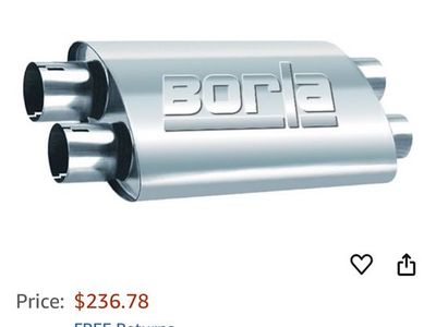Borla Dual Muffler (Brand New)