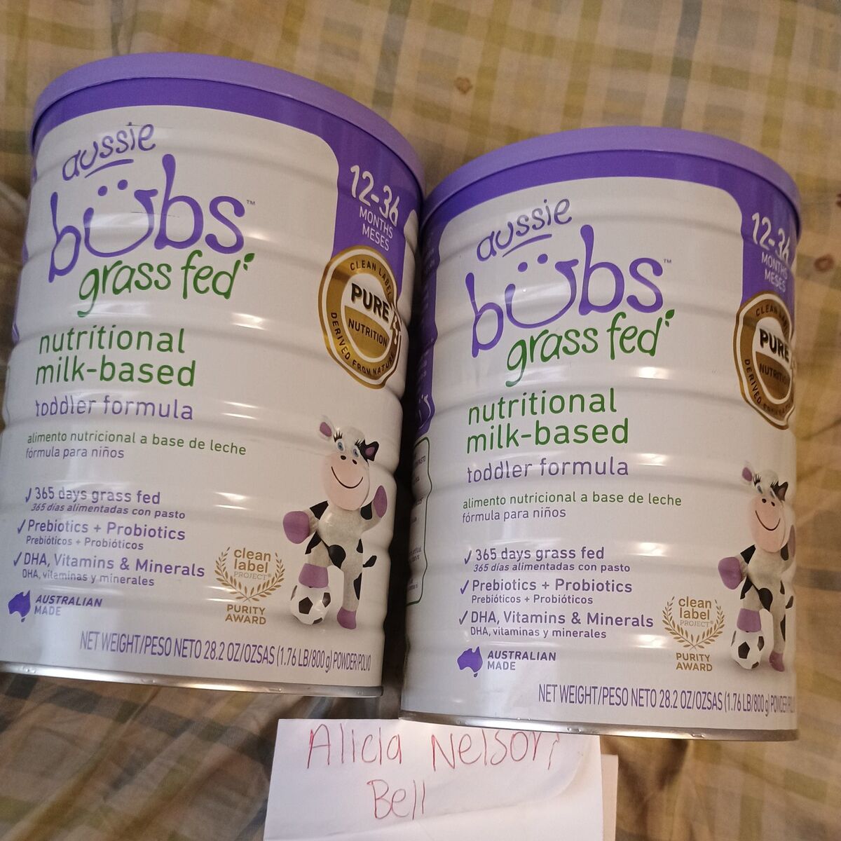 bubs Grass fed toddler formula