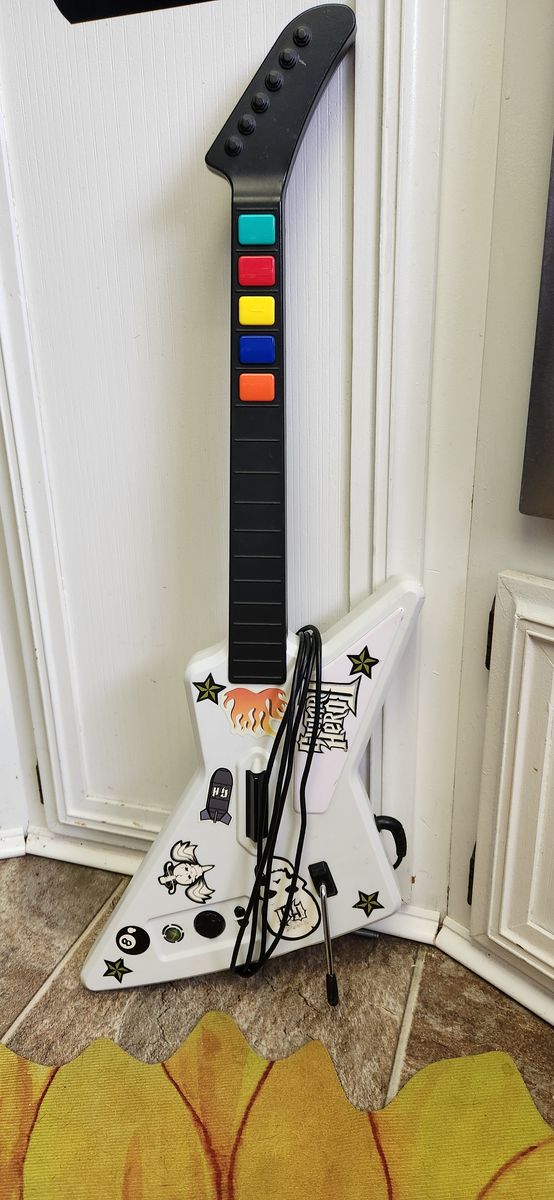 Guitar Hero Xplorer Red Octane WIRED Xbox 360 No USB Breakaway Cable