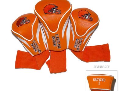 Cleveland Browns 3-Pack Contour Headcover Set