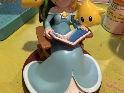Super Mario Rosalina & Luma Storybook Figurine Statue