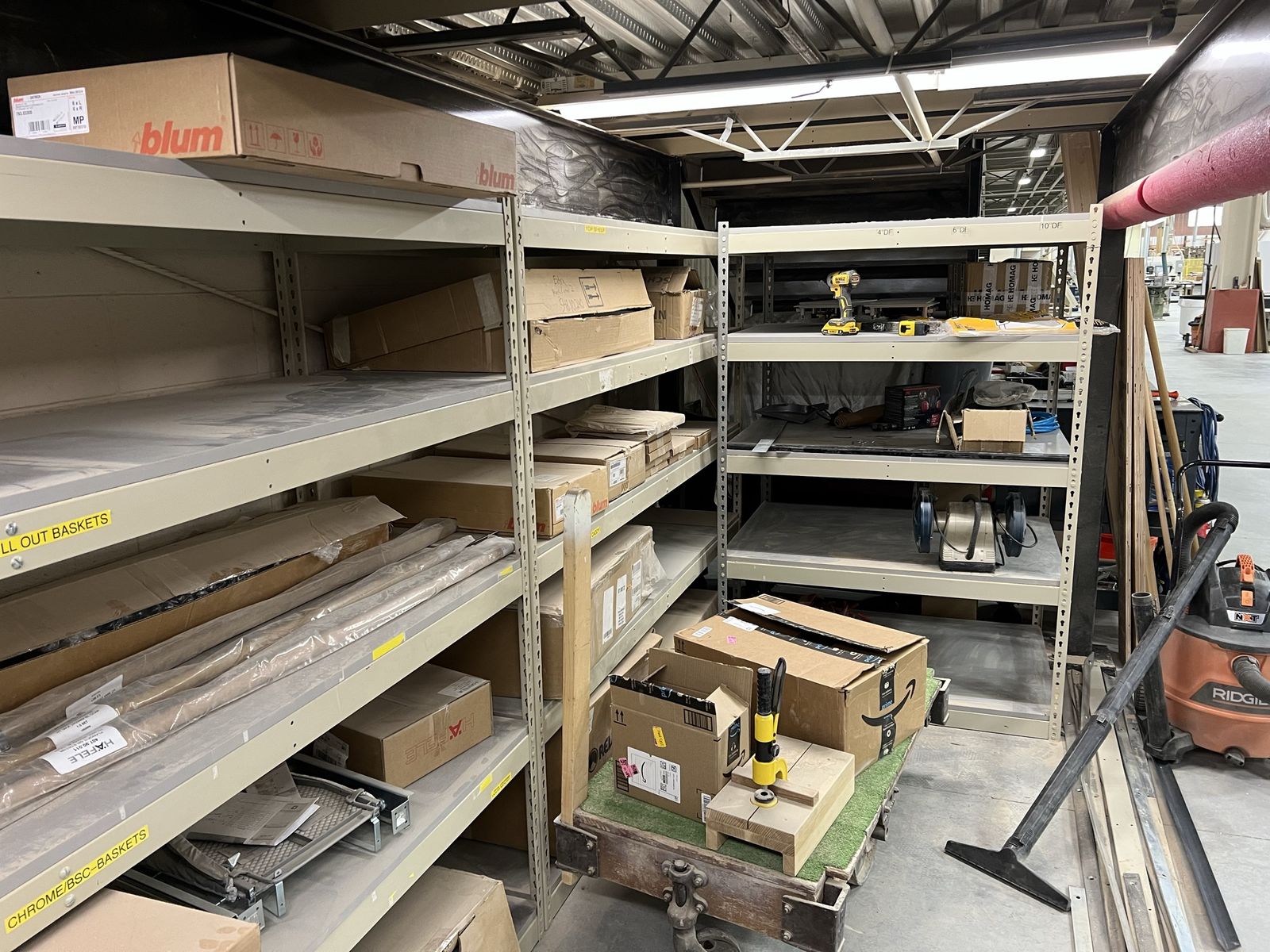 Lyon Rivet Rack Shelving