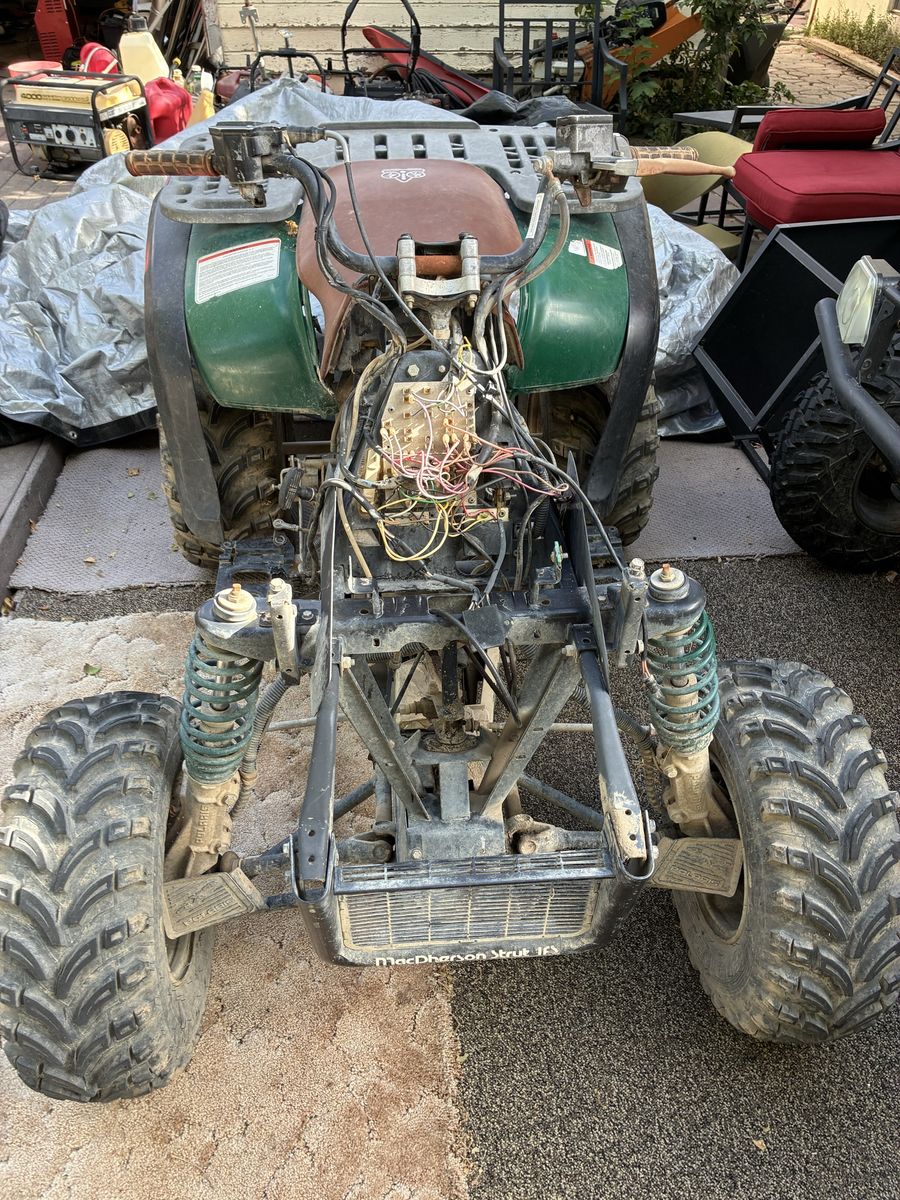 3 ‘90’s Polaris wheelers for parts.
