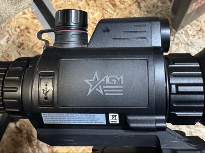 AGM Varmint LRF TS50-384 Thermal Rifle Scope with Laser Rangefinder