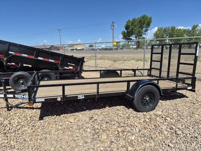 Single Axle Top Hat Trailer