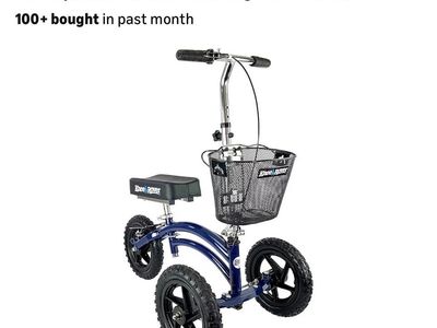 All terrain knee scooter