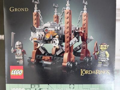 LEGO Lord of the Rings Grond (40893) & Minas Tirith (11377) Icons Building Sets