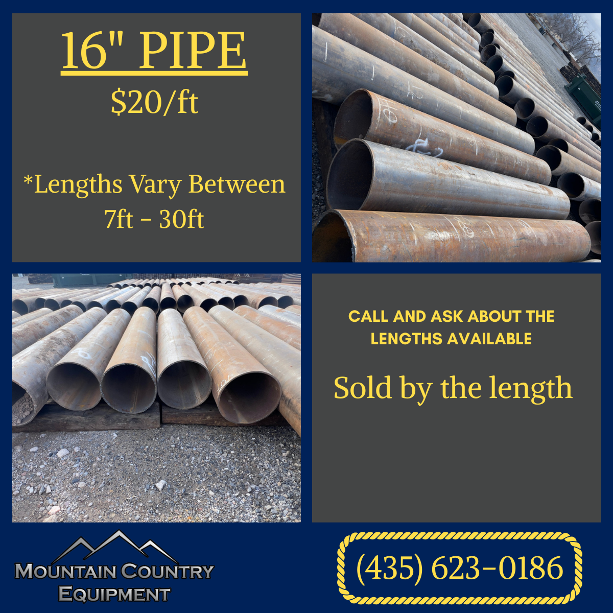 16" Pipe