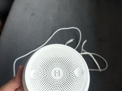 Hatch Rest Mini Smart Sound Machine White - Relaxing Sleep Aid with Volume Control