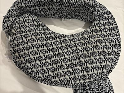 My Brest Friend Nursing Pillow with Floral Pattern Slipcover