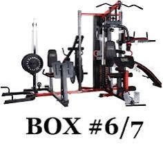 Fitvids Home Gym Fitness M900/M950 Equipment - Box 6/7 (Parts)