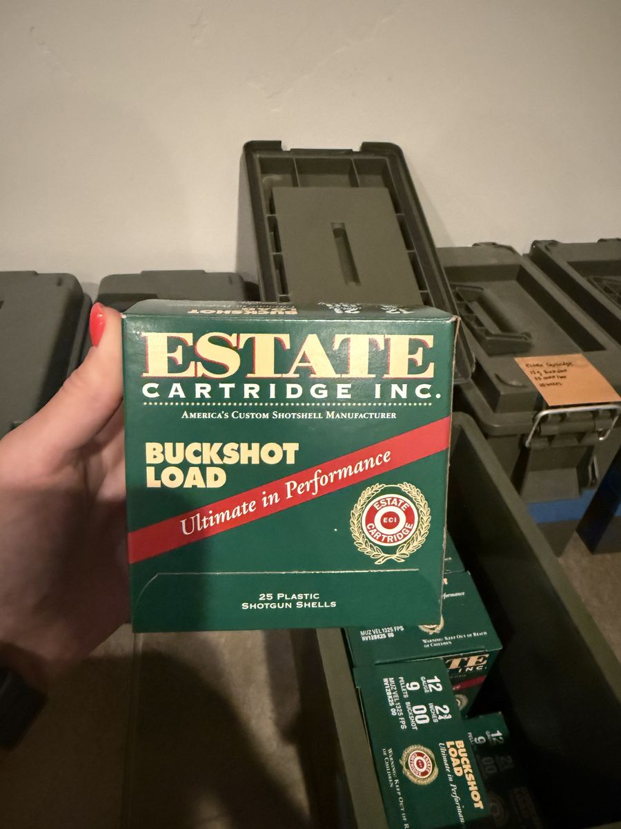 Estate Cartridge Inc., 9 pellets, 00 buckshot, 2 3/4in