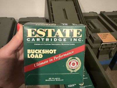 Estate Cartridge Inc., 9 pellets, 00 buckshot, 2 3/4in