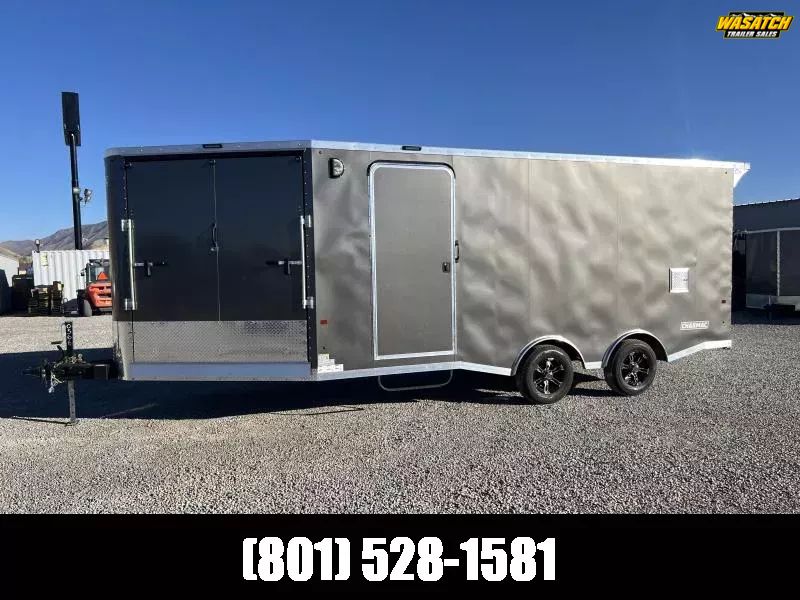 2026 Charmac Trailers 8.5x24 Tri Sport Snowmobile