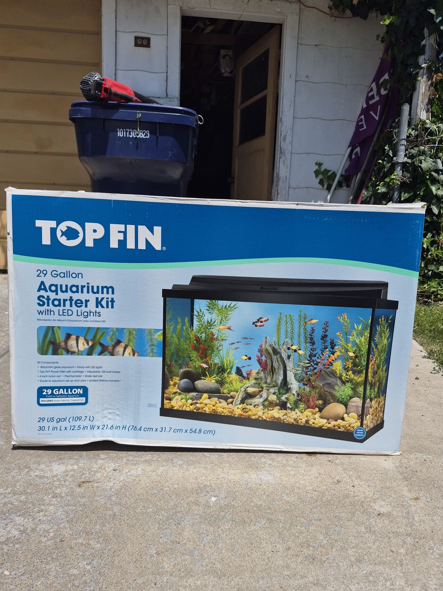 29 gallon fish aquarium