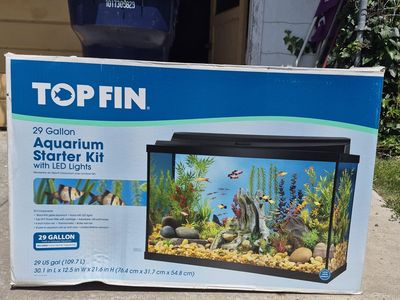 29 gallon fish aquarium