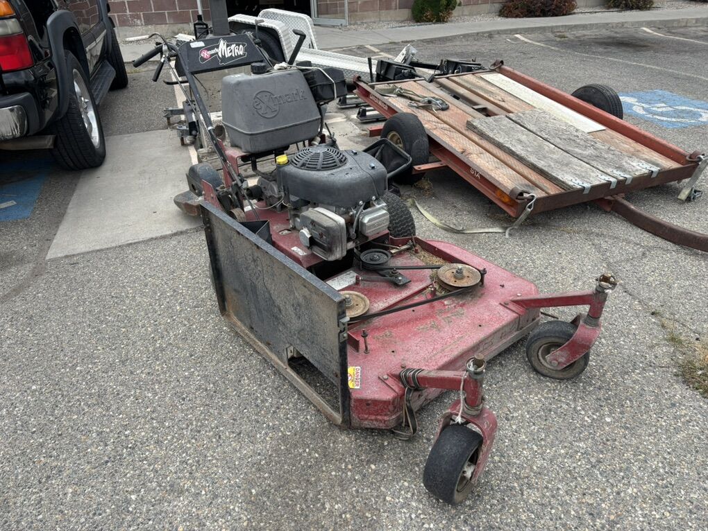 EXmark Ride Behind Lawnmower