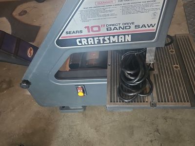 Sears Craftsman 10 Inch Direct Drive Band Saw