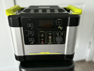 Goal Zero Yeti 1500X Portable Power Station - Lithium, Solar-Ready, Multiple Outputs