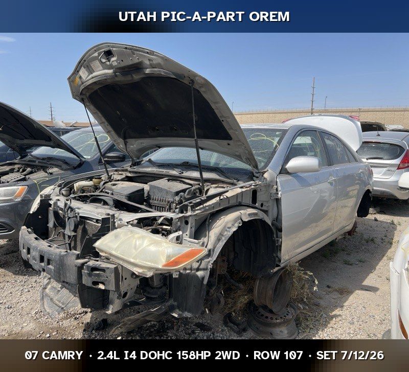 2007 Toyota Camry Parts - UTPAP Orem