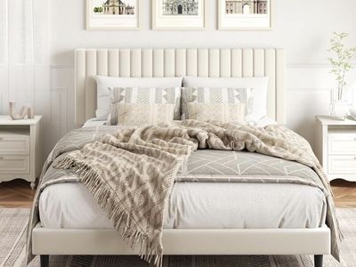 Brand New Queen Size Platform Bed Frame