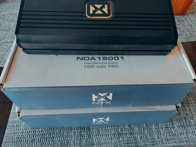3-NVX nda15001 amplifiers ($200each)