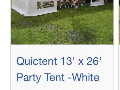 Quictent party tent replacement cover