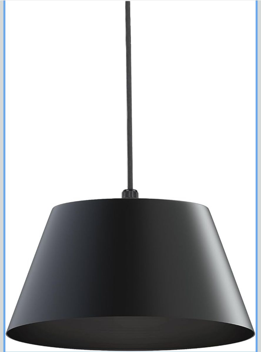 Pendant Lights (2) Matte Black- Steel Lighting Co Magnolia