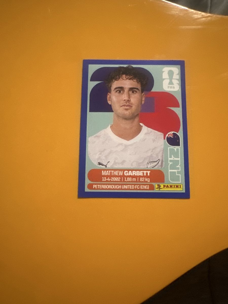 Panini FIFA 23 Matthew Garbett New Zealand Football Sticker Peterborough United FC (ENG)