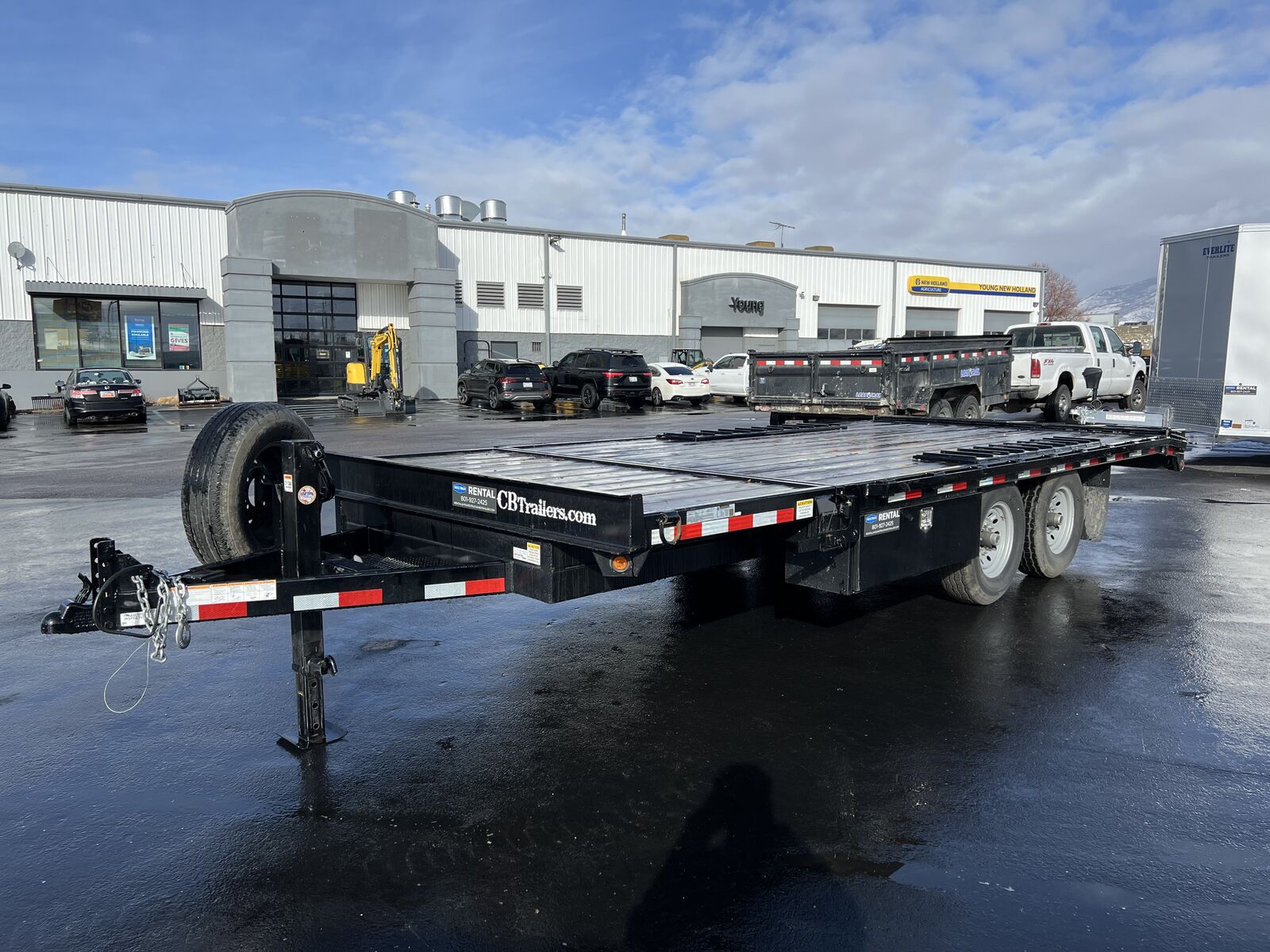 CBQT 20' Tilt Deck Trailer for Rent