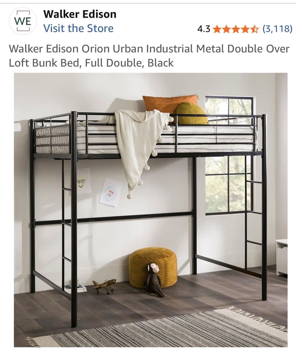 Full Loft Bunk Bed