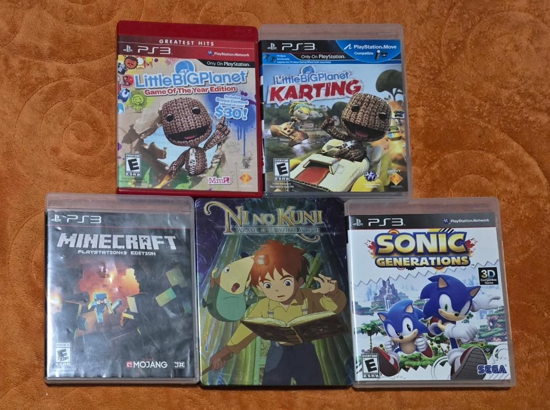 Ps3 games $10 each including LittleBigPlanet Karting! trades considered!