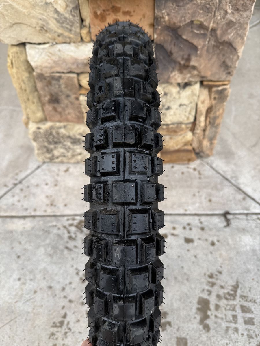 Moto Front Tire & Tube - 90/90/21 (new)