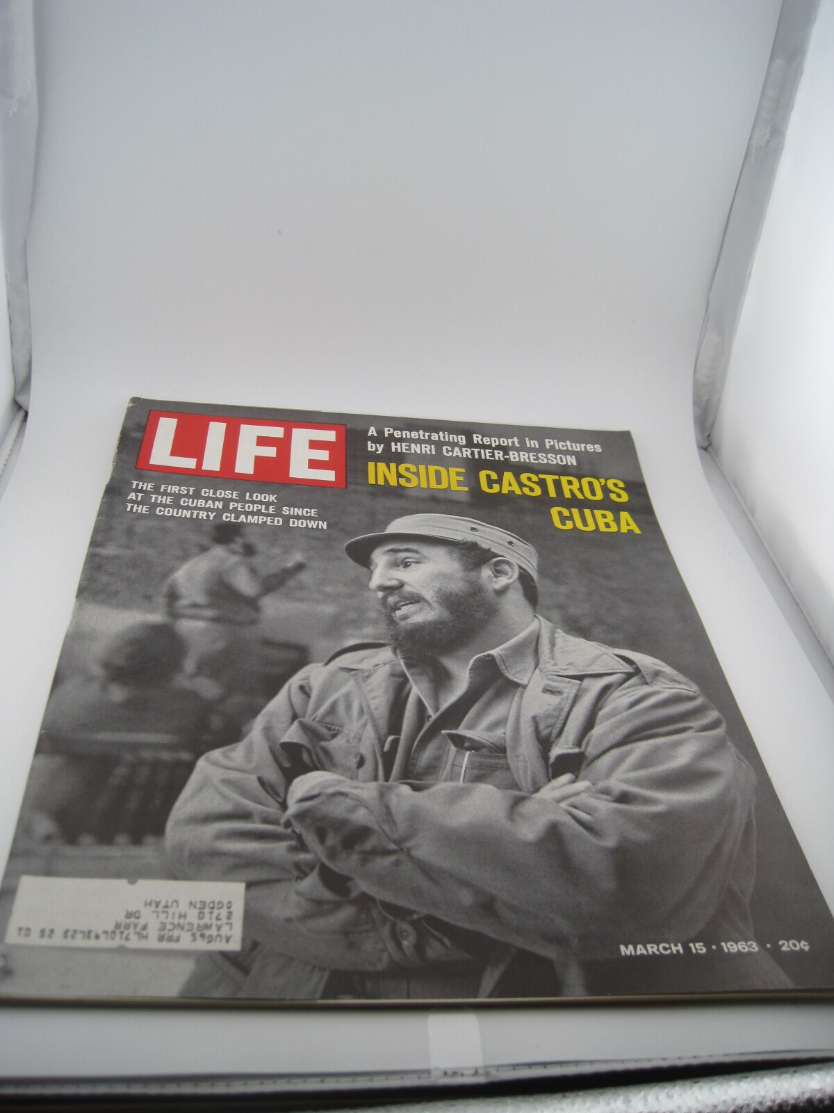 Vintage 1963 March 15 Life Magazine Inside Castro's Cuba /Becoming a Nun Issue