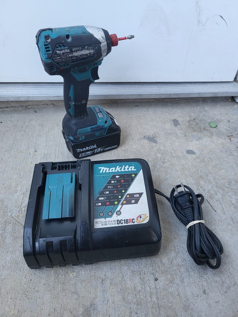 Makita XDT13 Impact Drill w 18v battery