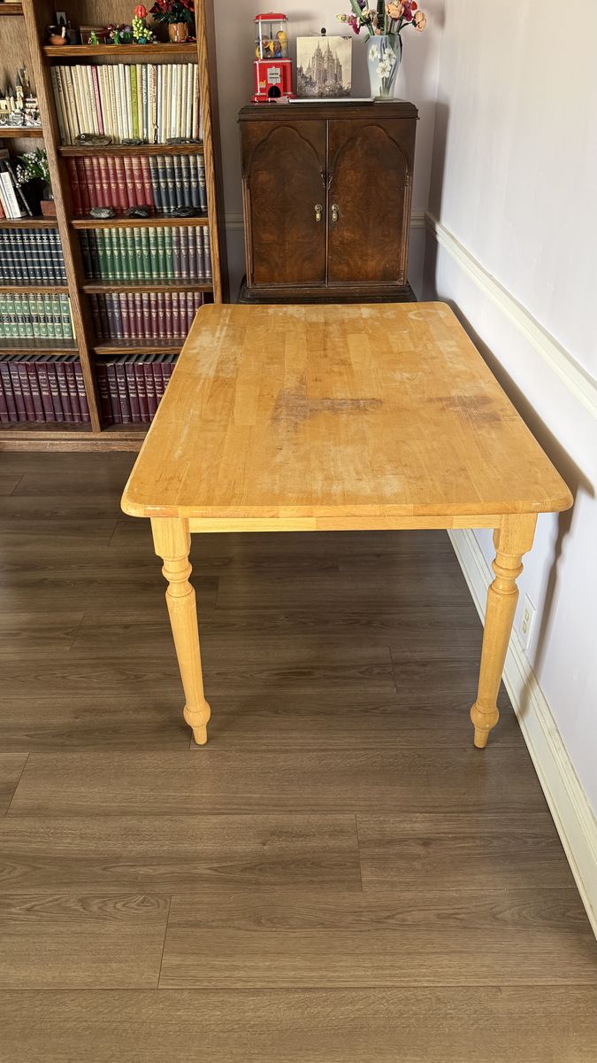 Solid Wood Dining Table 60x36