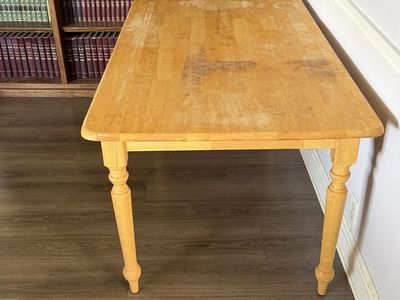 Solid Wood Dining Table 60x36