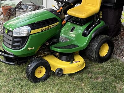 John Deere riding mower