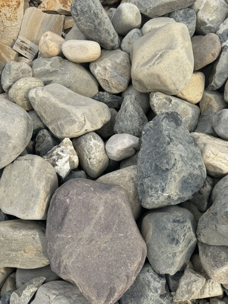 Boulders All Sizes Shapes And Colors
