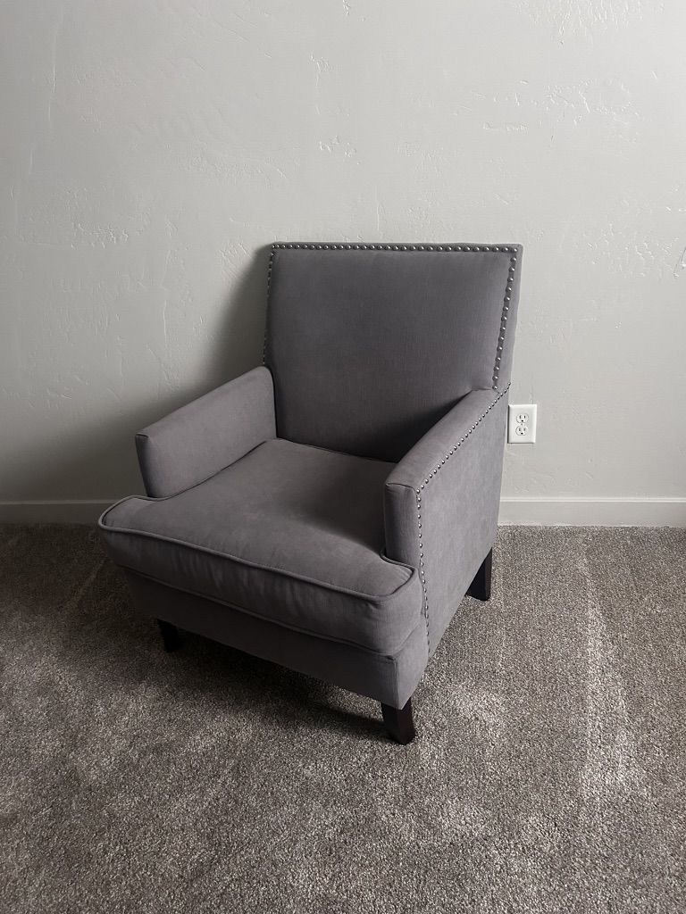 Gray Armchair