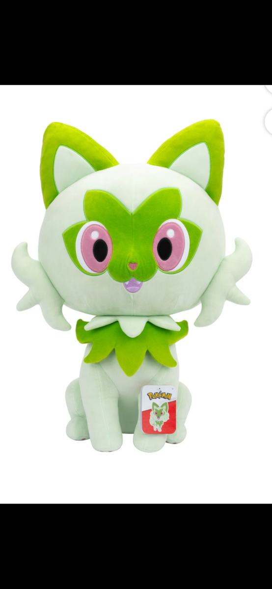 Pokemon Sprigatito Plush - 24 inch Soft Plush with Authentic Details Brand NWT