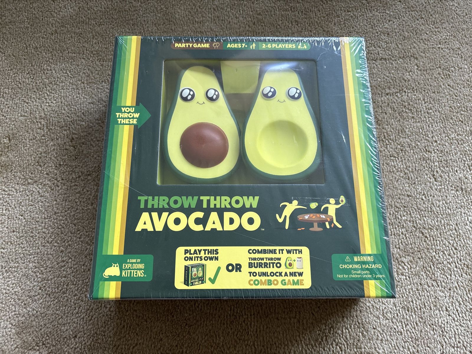 NEW Throw Throw Avocado Game