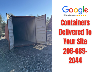 20' One Trip Container – Small Business Storage – Available Now