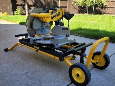 DEWALT DW716 12" Double Bevel Compound Miter Saw, 15A Corded