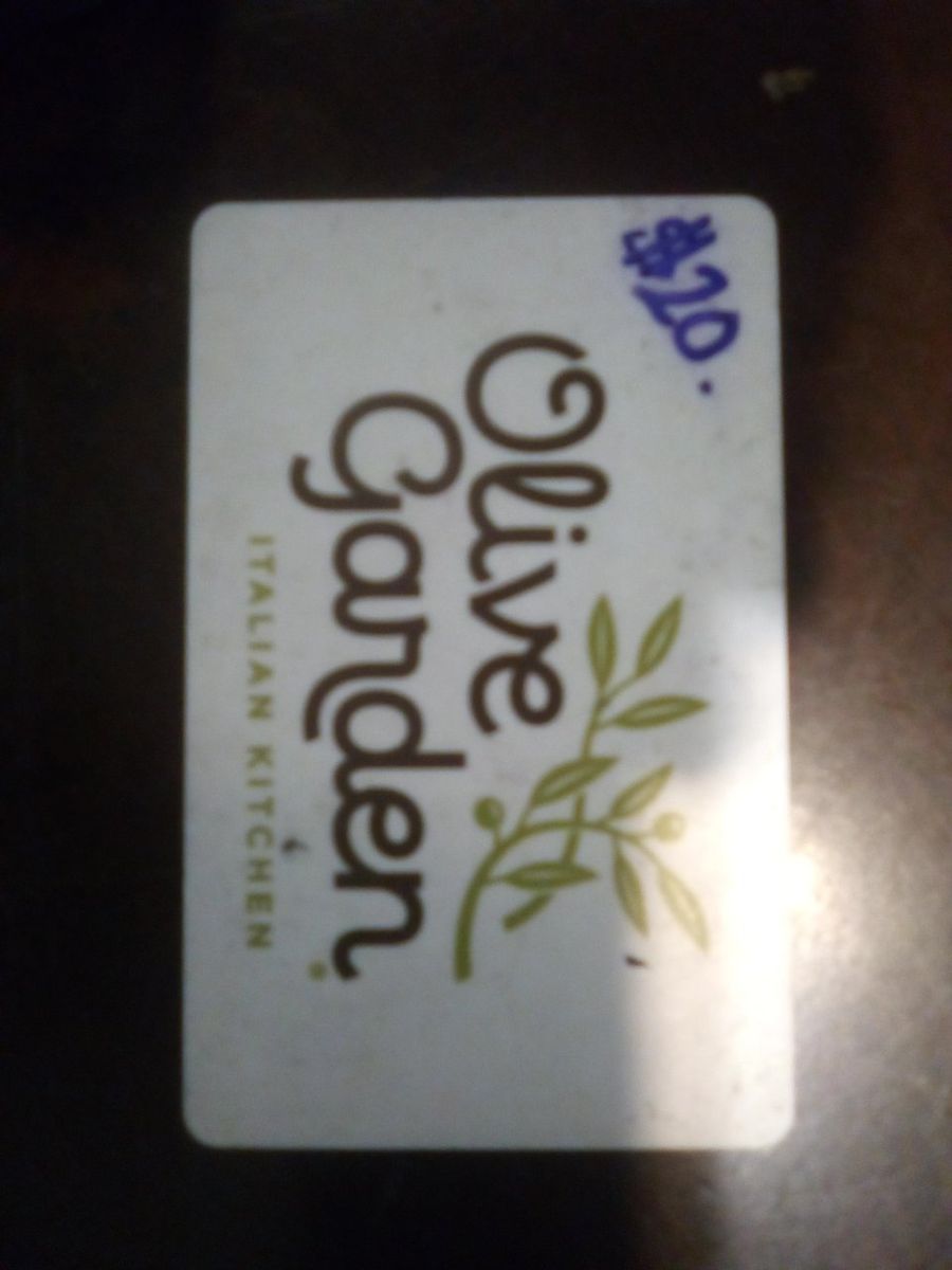 Olive Garden Gift Card - $20 Value