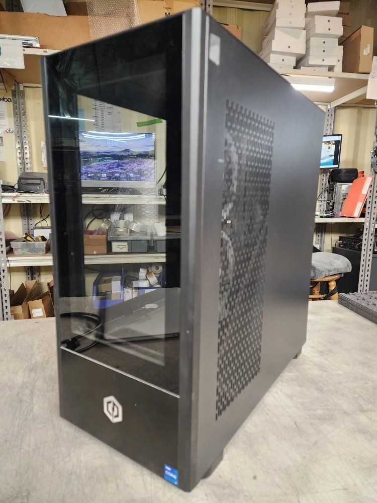 AS IS Mid-Tower Gaming Case w/ Thermaltake 600W PSU & RGB Fans