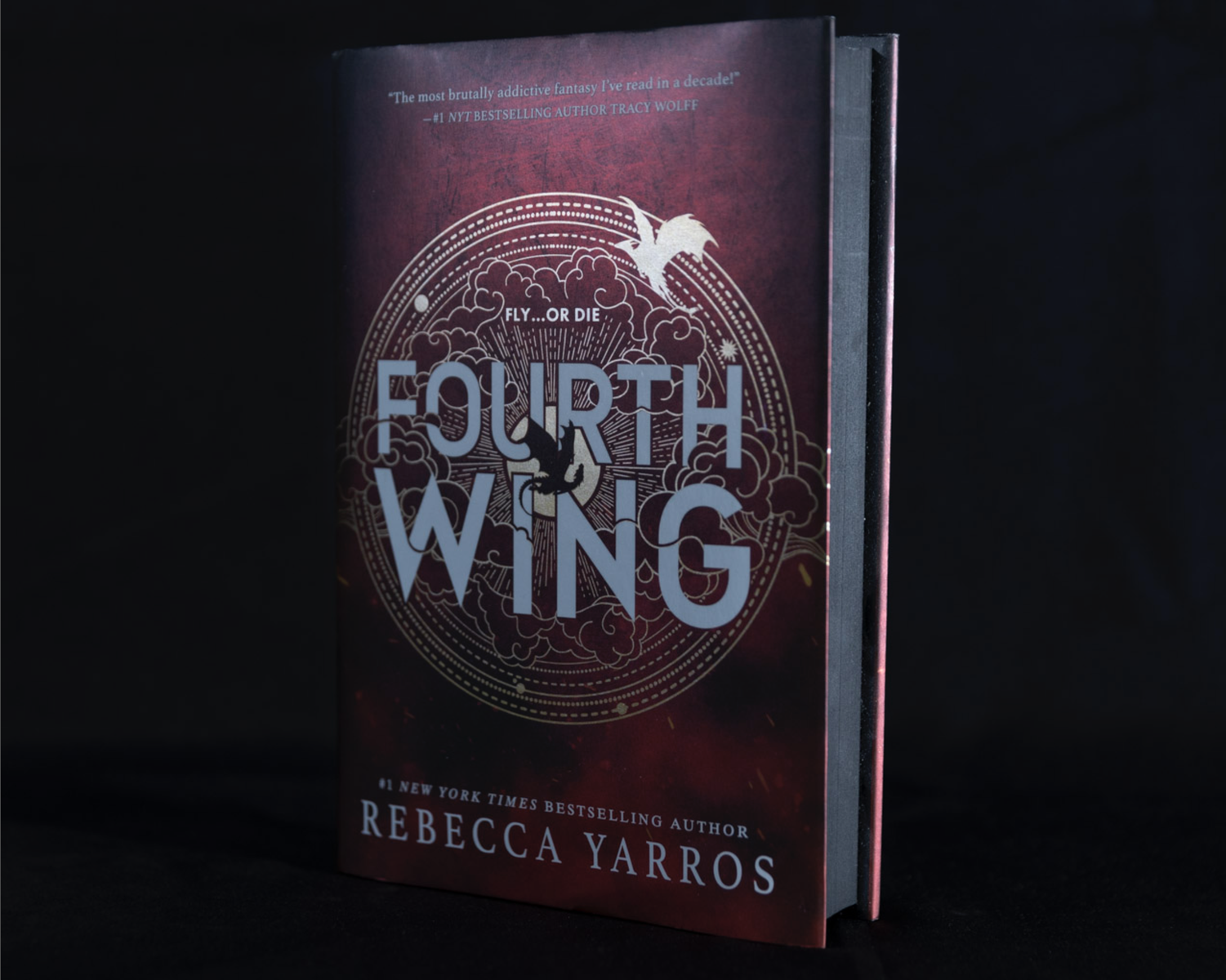 Fourth Wing Holiday Ed Rebecca Yarros – Sprayed Edges – New - bonus chapters