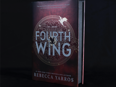 Fourth Wing Holiday Ed Rebecca Yarros – Sprayed Edges – New - bonus chapters