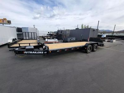2025 PJ Trailers 24' H5 Equipment WHD Flatbed Trai