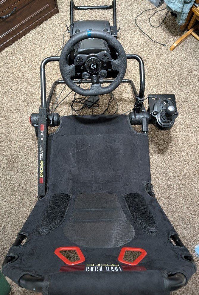 Wheel Racing Sim Setup G923 / GT Lite